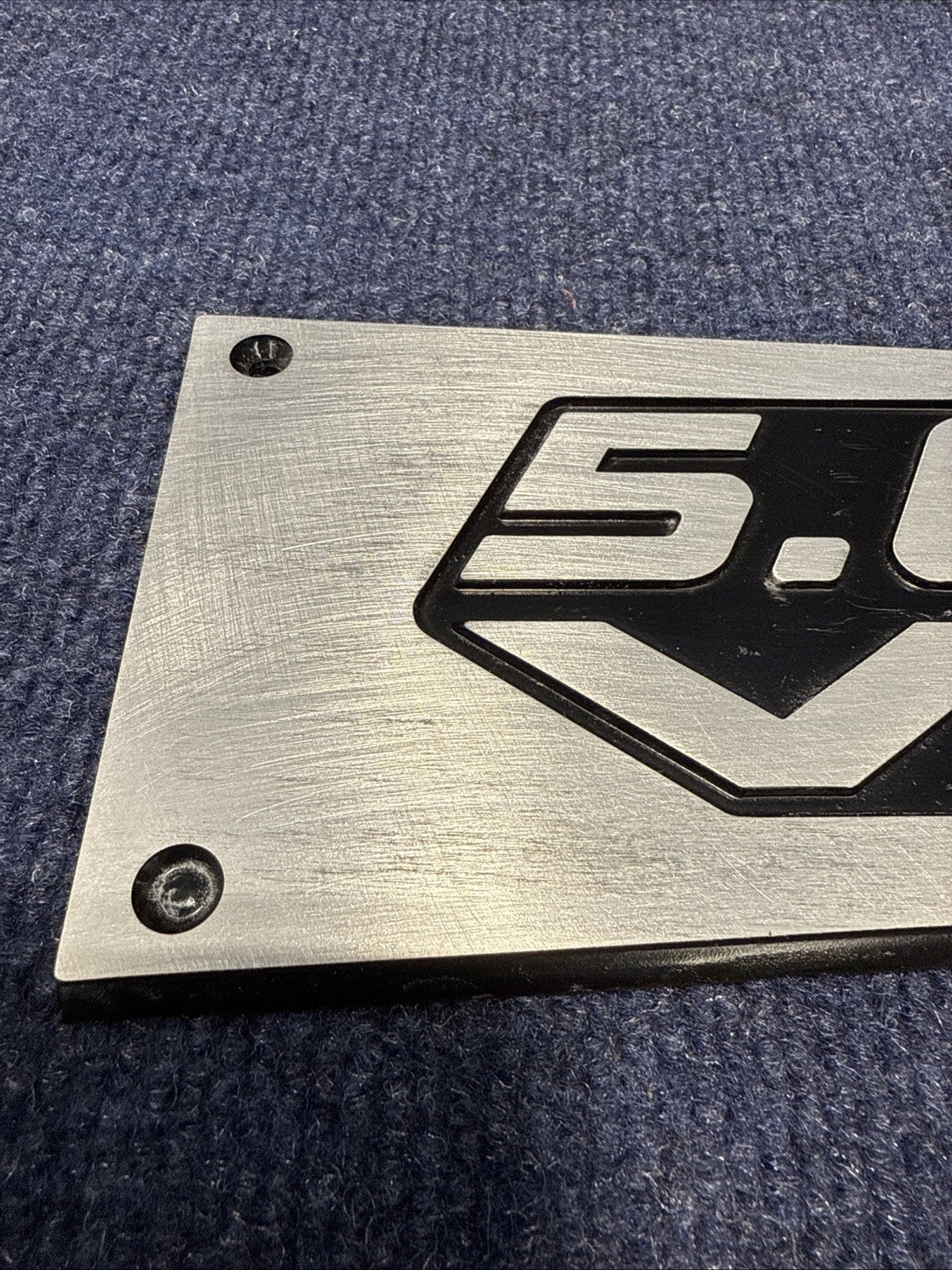 86-87-93 Ford Mustang Factory Upper Intake Manifold Plaque Cover 5.0 V8 OEM Fox
