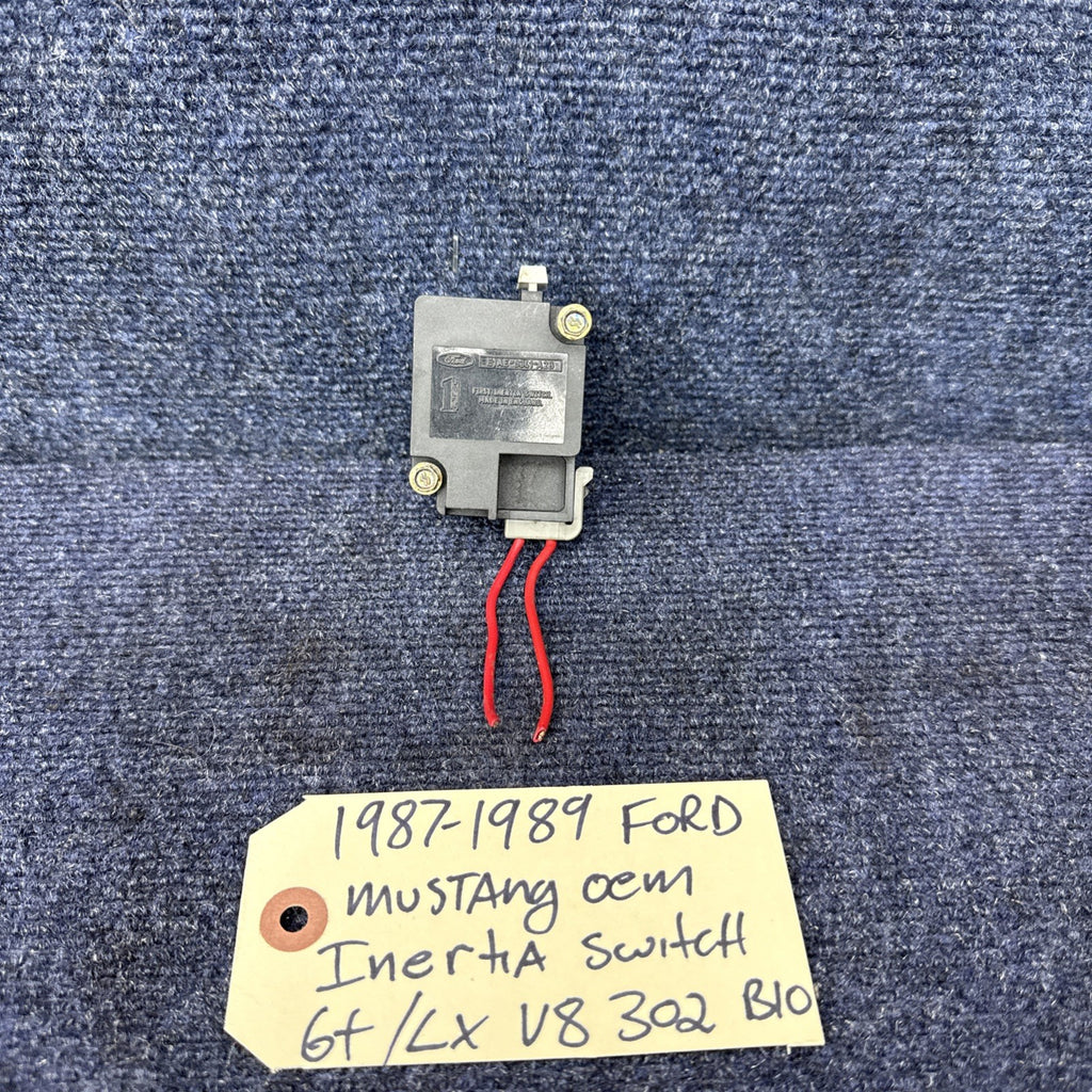 87-89 Ford Mustang Fuel Inertia Switch Gas Cutoff Sensor Gas Relay Factory OEM
