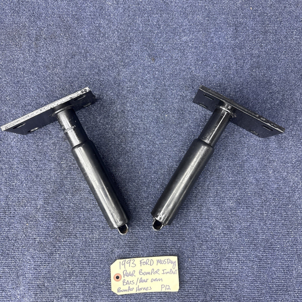 1987 - 1993 Ford Mustang Rear Bumper Crash Impact Absorbers 87-93 OEM Factory