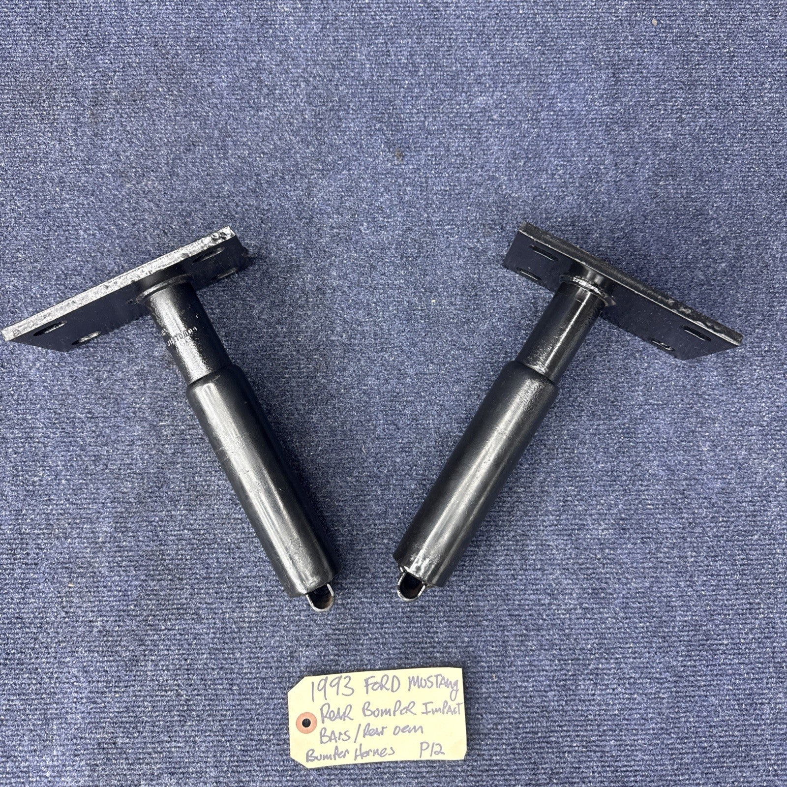 1987 - 1993 Ford Mustang Rear Bumper Crash Impact Absorbers 87-93 OEM Factory