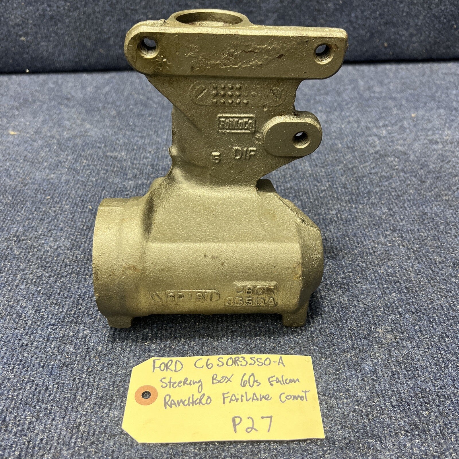 Ford FAIRLANE FOMOCO Oem Falcon RancheroTORINO POWER STEERING BOX C60R 3550-A