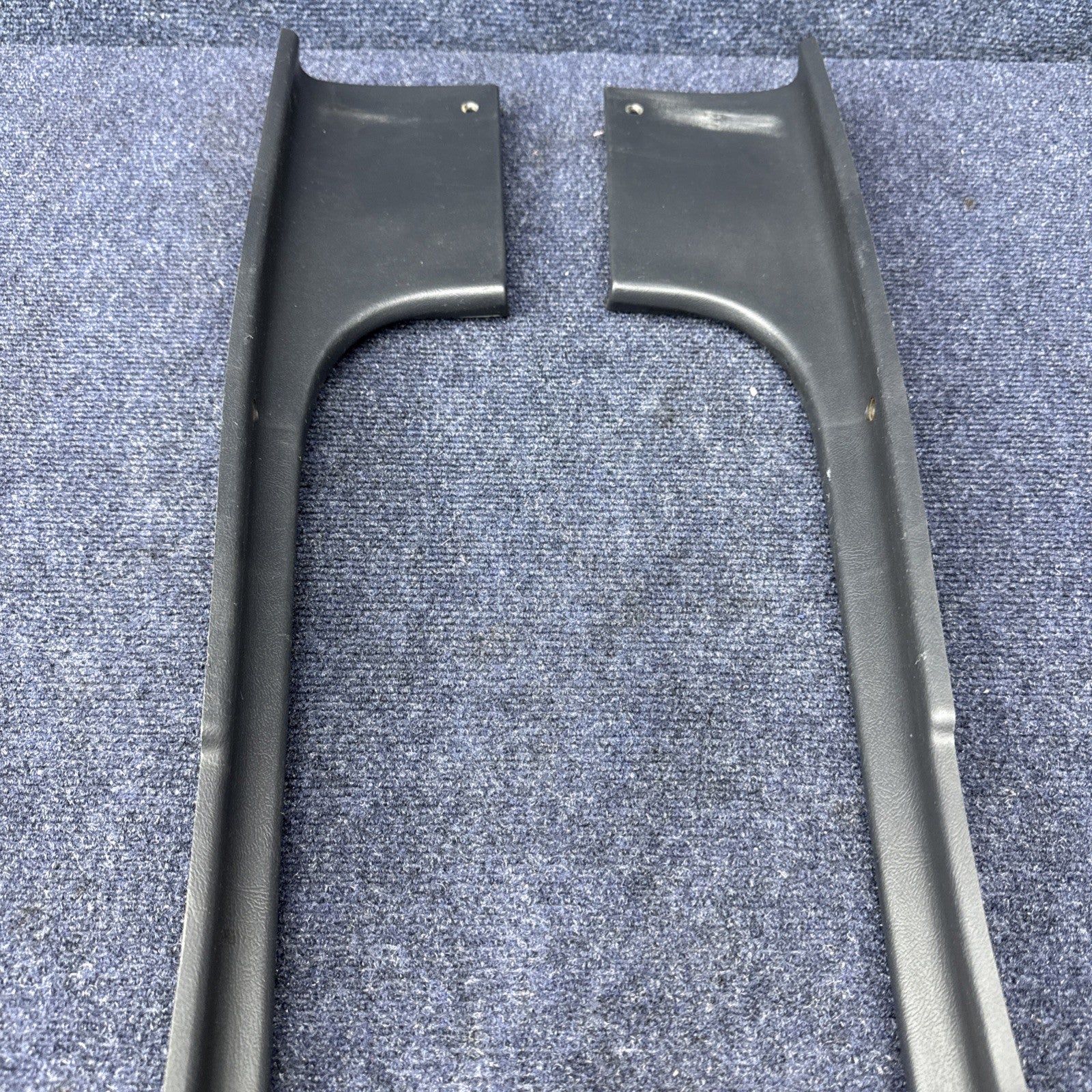 1984-1989 Lincoln Mark VII Door Sill Trim Panel PAIR LH RH OEM GREY LSC