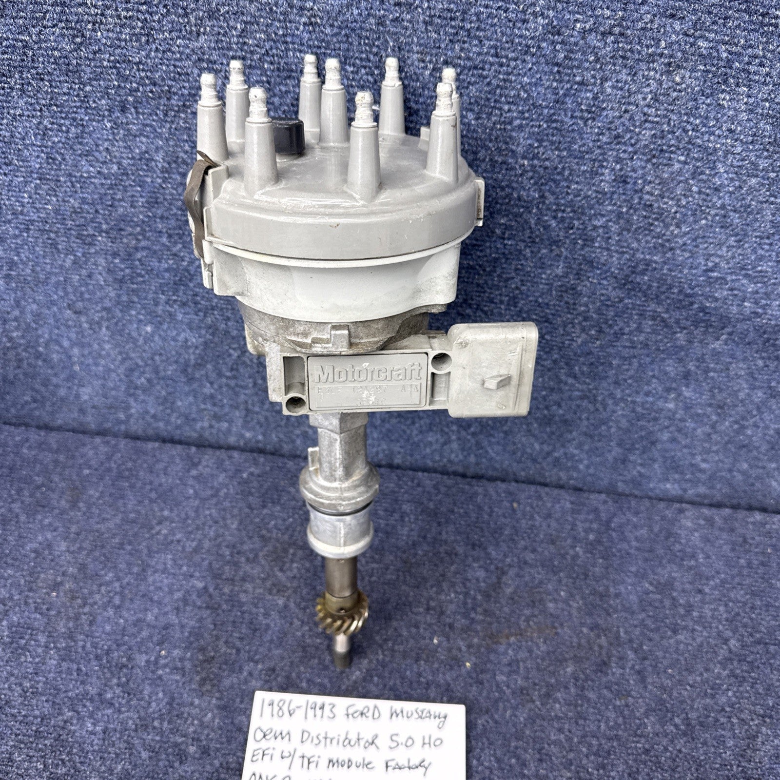 87-93 Ford Mustang Ignition Distributor EFI 302 V8 TFI Cap Rotor Motorcraft OEM