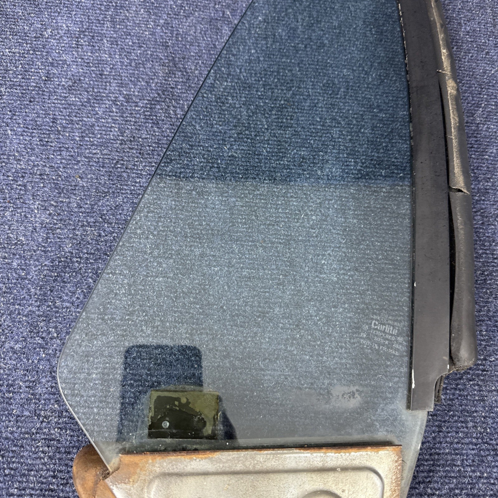 83-93 Ford Mustang Convertible Quarter Window Glass R Passenger Carlite OEM 5.0