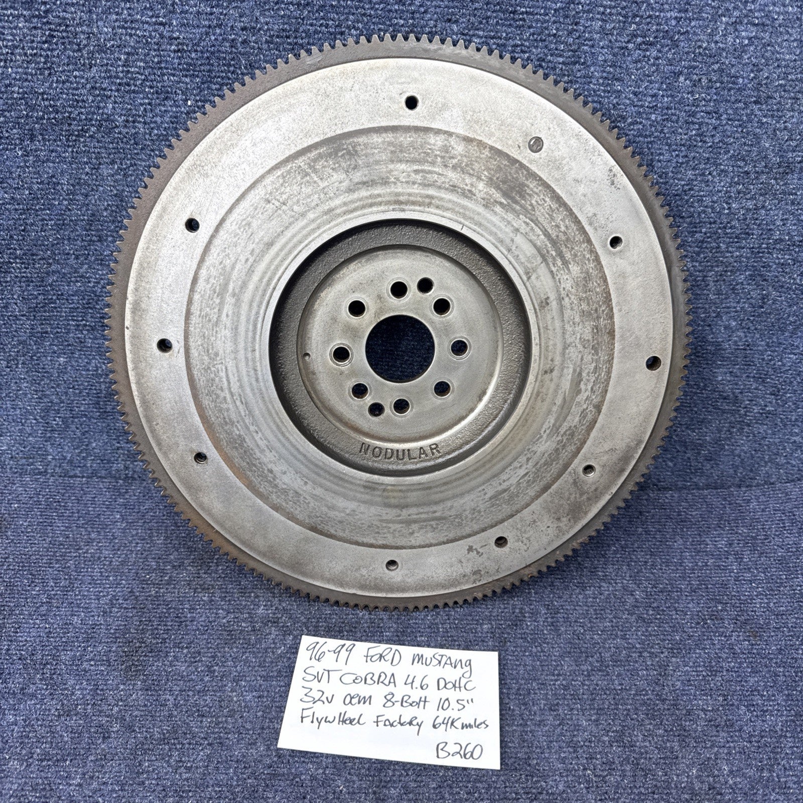 1996-1999 Ford Mustang Svt Cobra 4.6L 32v 8 Bolt 10.5" OEM Flywheel Factory DOHC