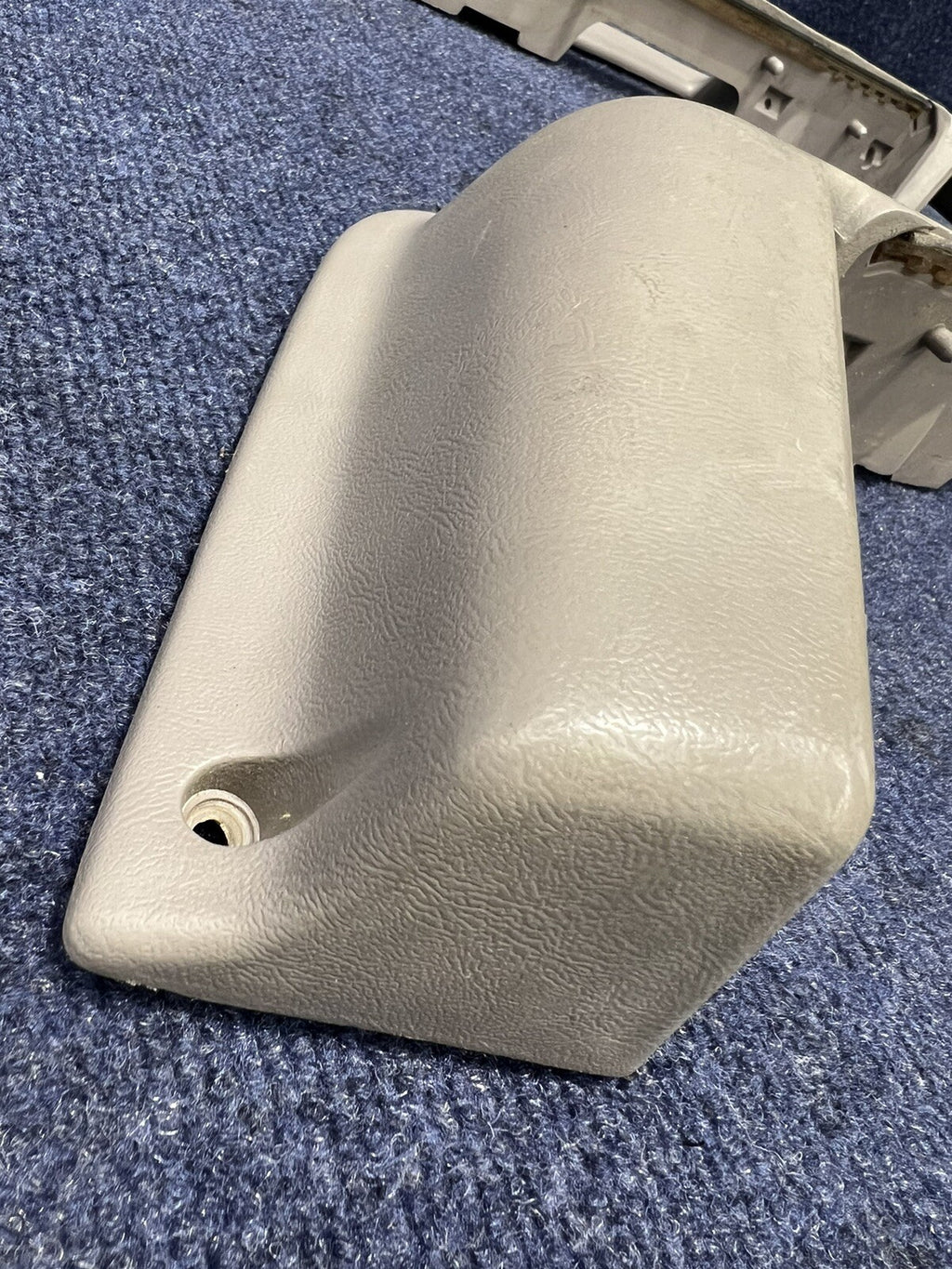 1987-1993 OEM Ford Mustang Grey Front Door Panel Armrests Pull Handle Factory 50