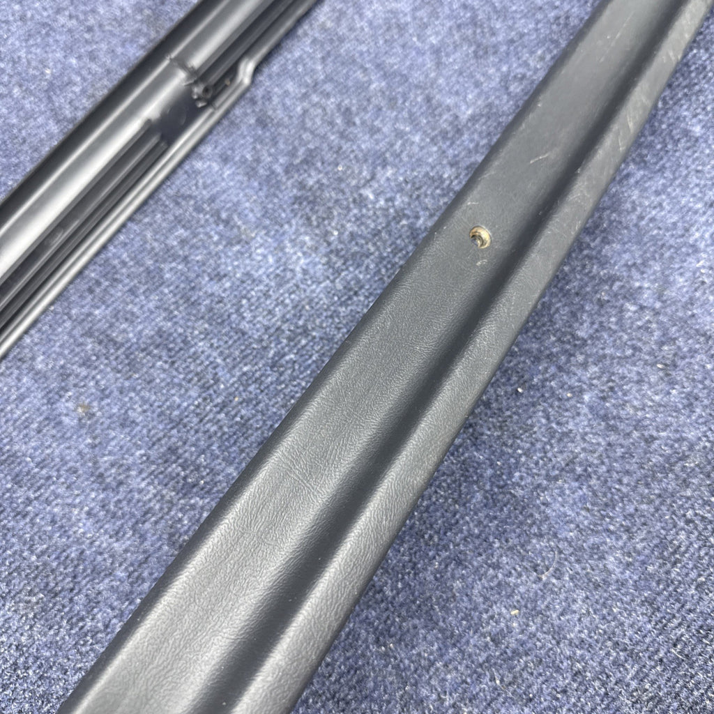 1984-1989 Lincoln Mark VII Door Sill Trim Panel PAIR LH RH OEM GREY LSC
