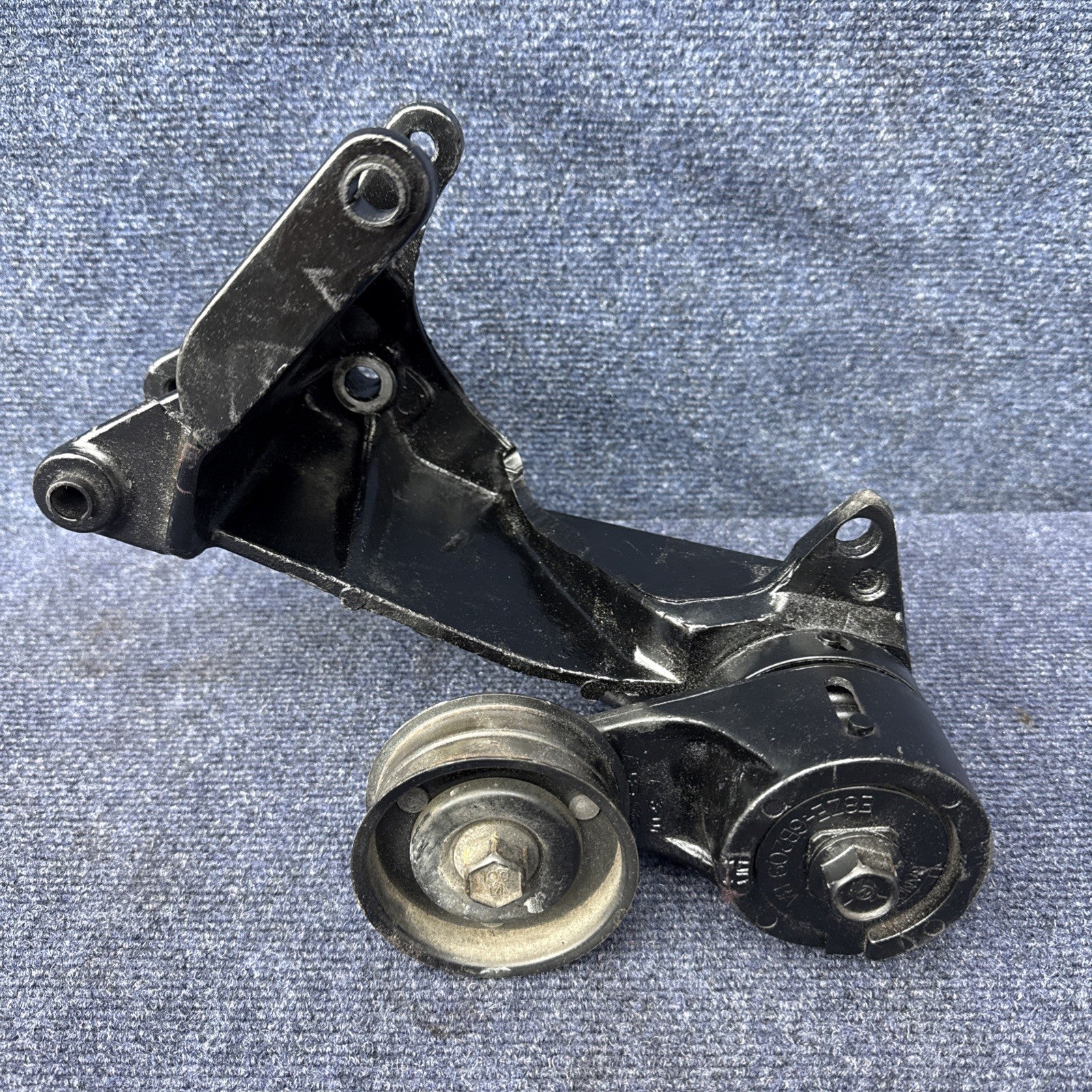 85-93 Ford Mustang Alternator Bracket Front Belt Accessory Smog Tensioner OEM V8