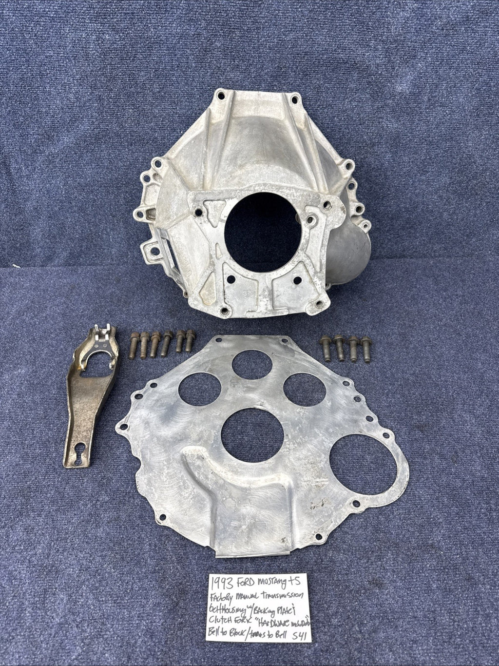 83-93 Ford Mustang 5.0L 5 Speed T5 Bell Housing E6ZR-6394-AA OEM OEM Complete
