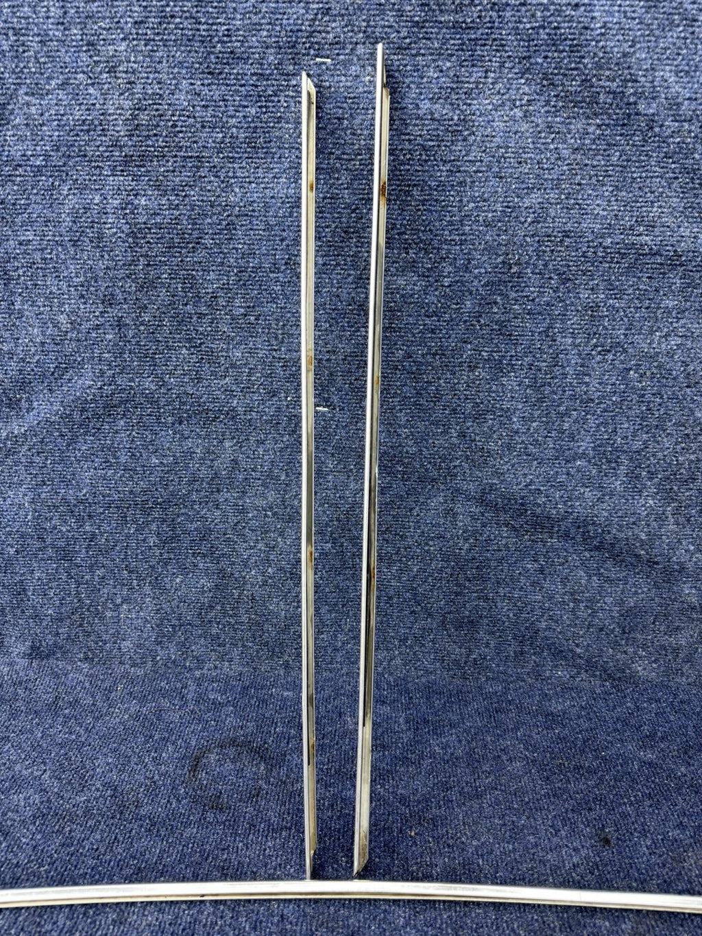 79-86 Mustang Chrome Exterior Windshield Glass Trim Molding Front 87-93 557