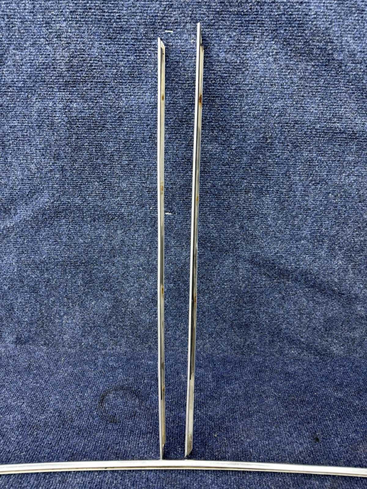 79-86 Mustang Chrome Exterior Windshield Glass Trim Molding Front 87-93 557