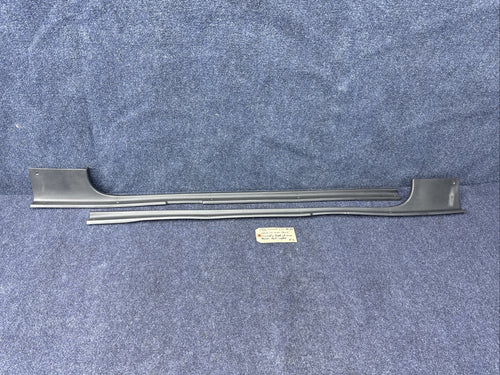 1984-1989 Lincoln Mark VII Door Sill Trim Panel PAIR LH RH OEM GREY LSC