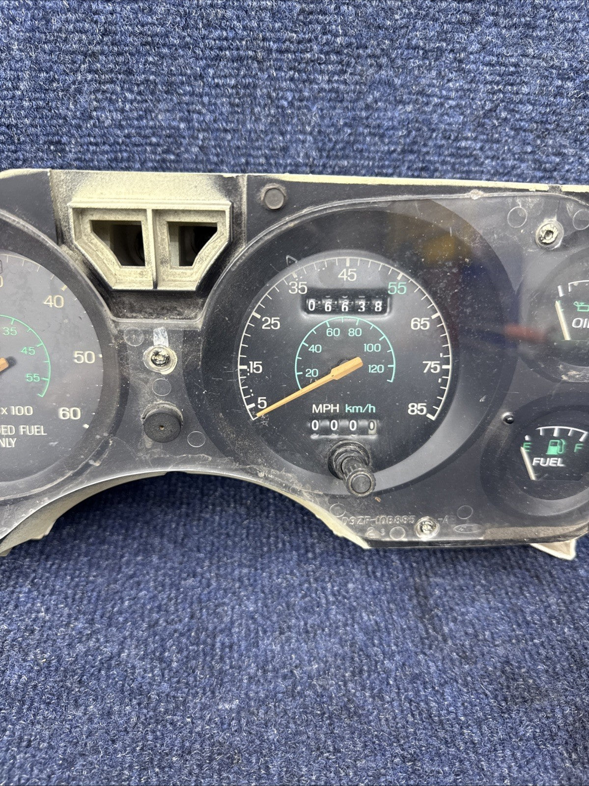 79-82 FORD MUSTANG CAPRI RS GT INSTRUMENT SPEEDOMETER TACH GAUGE CLUSTER OEM 6k