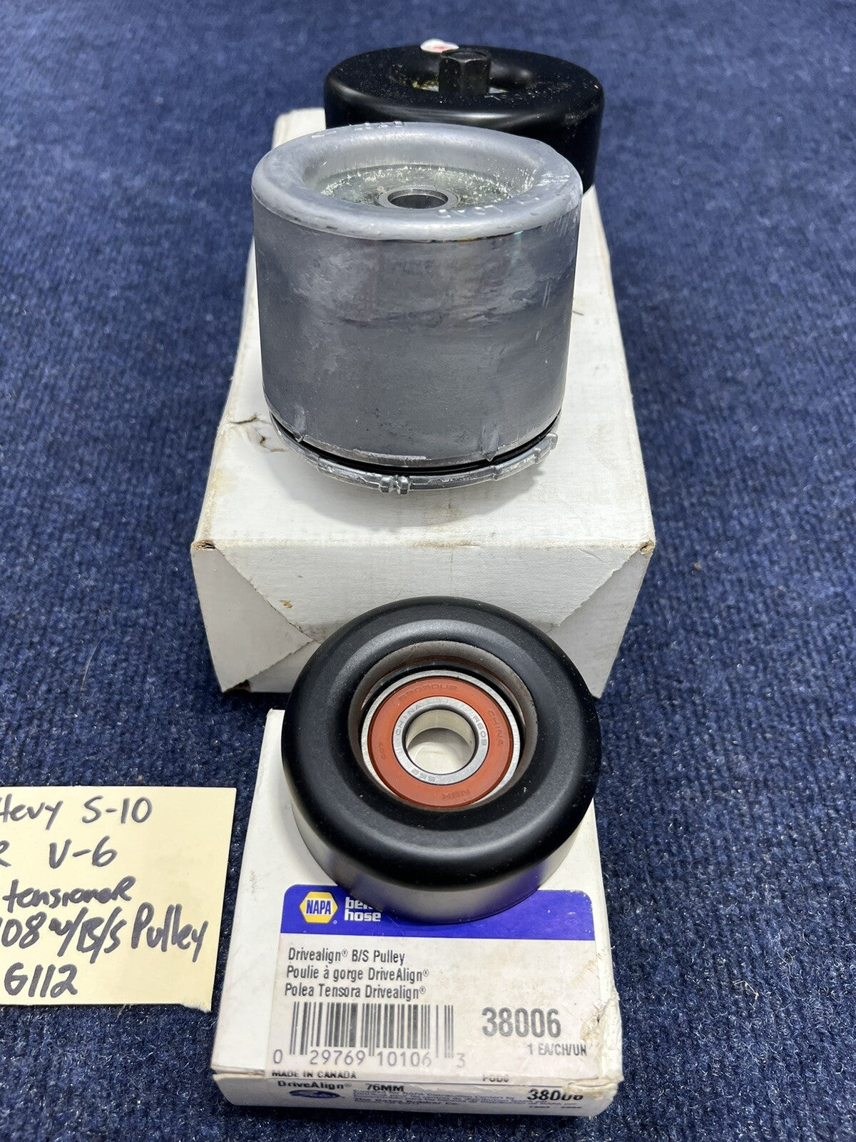 1990 Chevy S-10 Blazer V-6 NAPA Tensioner 38108 B/s 38006 New Nos Automatic Napa