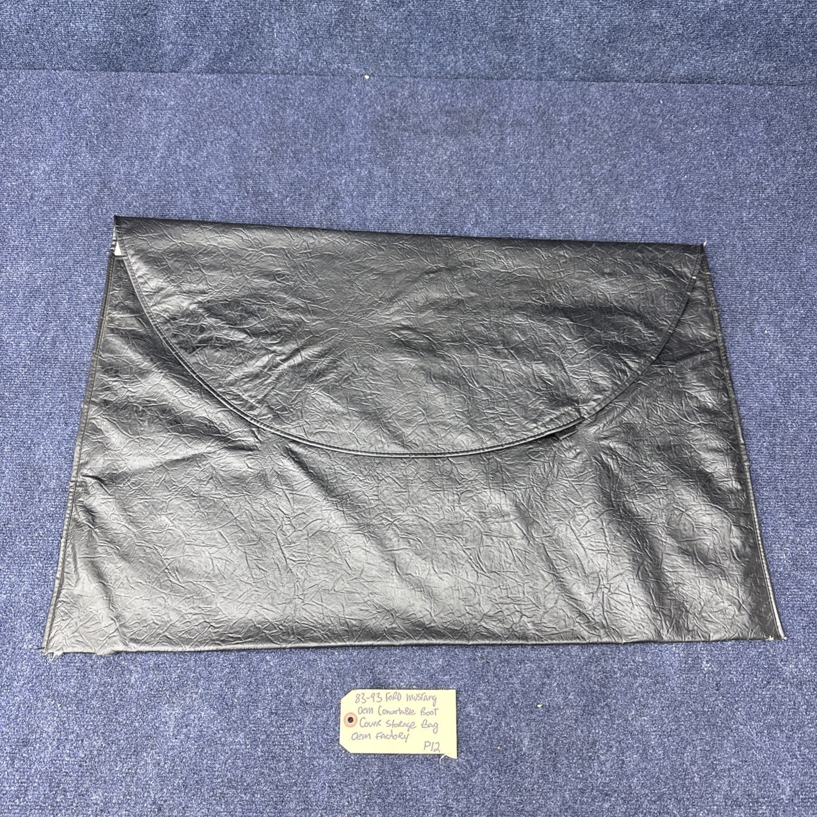 83-93 Ford Mustang 5.0L Convertible Top Boot Cover Storage Bag Oem Factory Fox