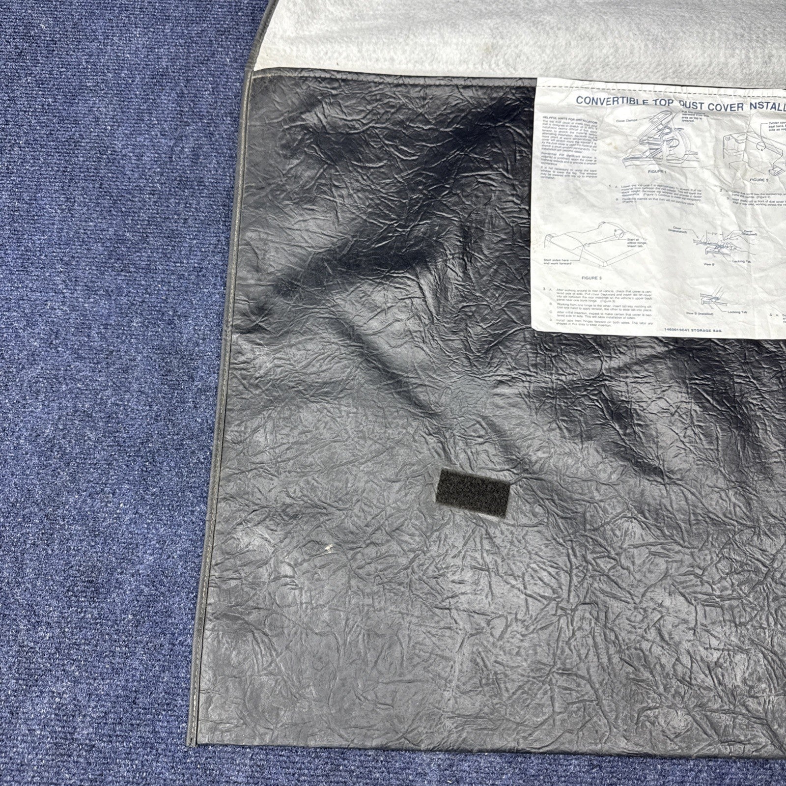 83-93 Ford Mustang 5.0L Convertible Top Boot Cover Storage Bag Oem Factory Nice