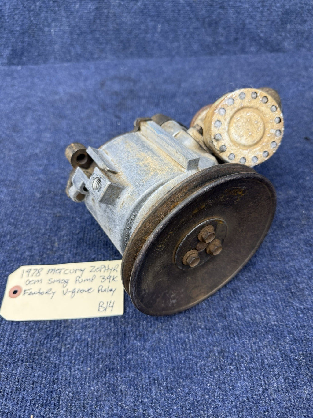 1979 Ford Mustang Capri LTD II 1978 Fairmont  Zeph 302 THERMACTOR SMOG AIR PUMP