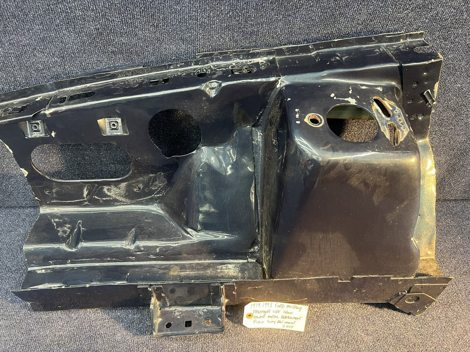 1987-1993 MUSTANG FENDER APRON METAL FRAME METAL SHOCK TOWER REPAIR Passenger Rh