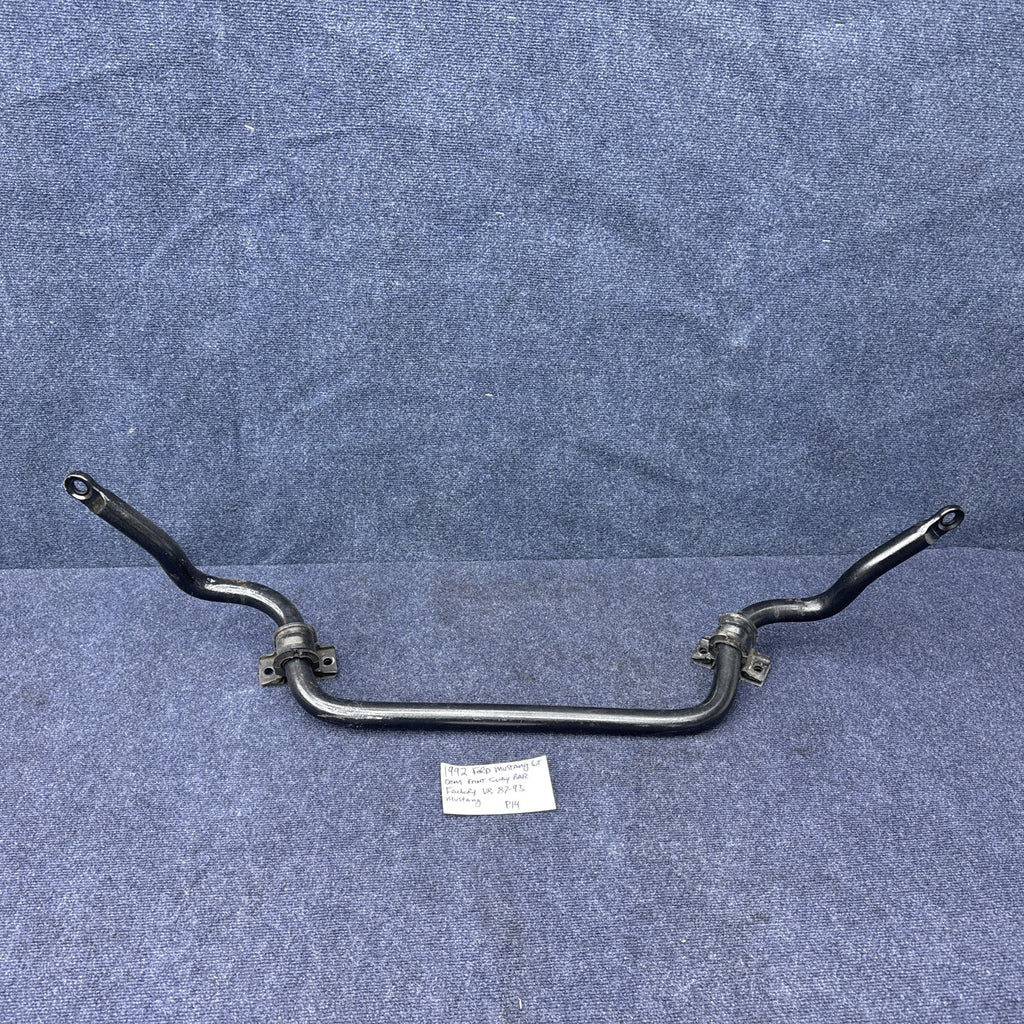 87-93 Ford Mustang Sway Bar Factory V8 Front Steering Suspension OEM Gt Lx 1992