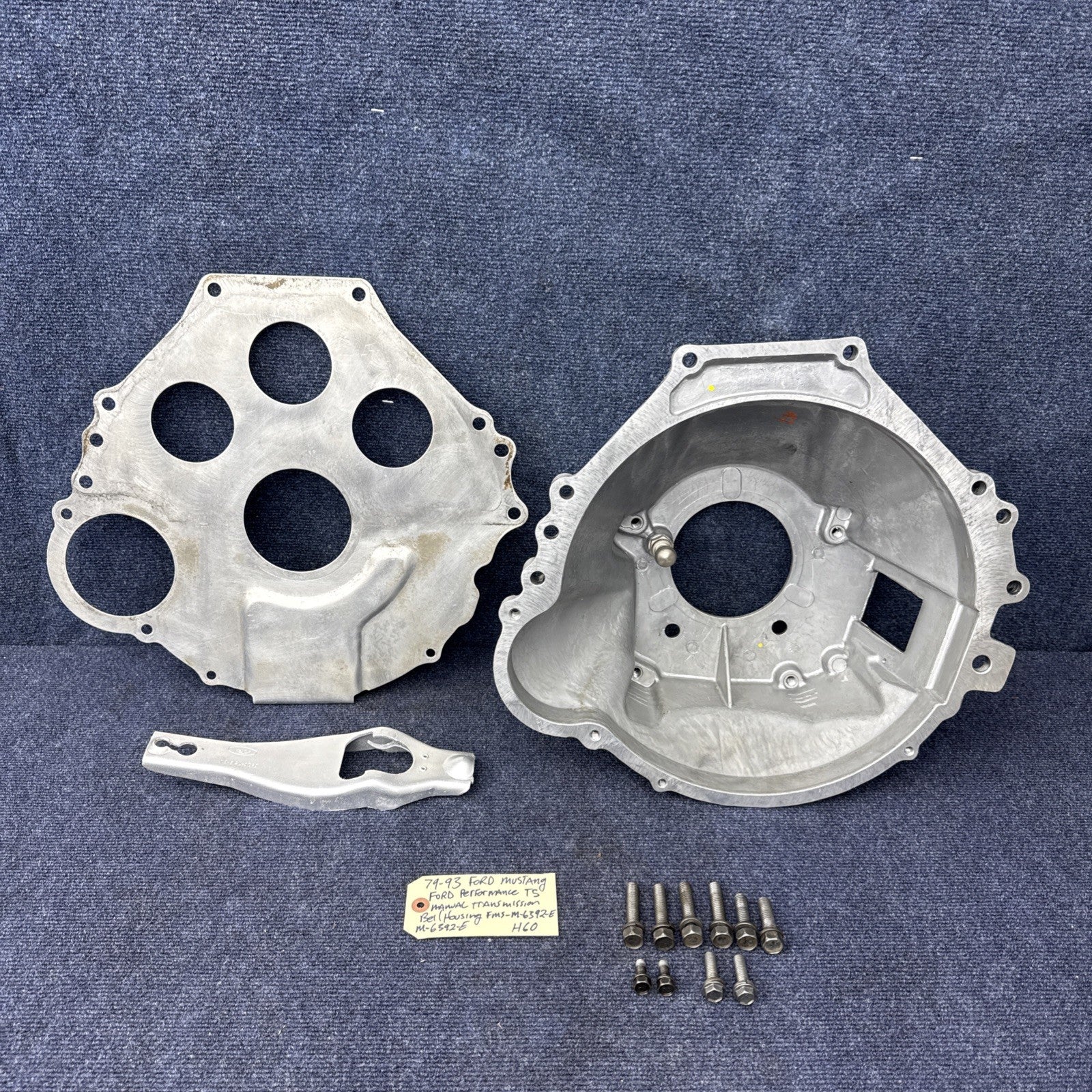 Ford Racing M-6392-E 302/351 T-5 Bellhousing Clutch Fork Backing Plate 85-93 5.0