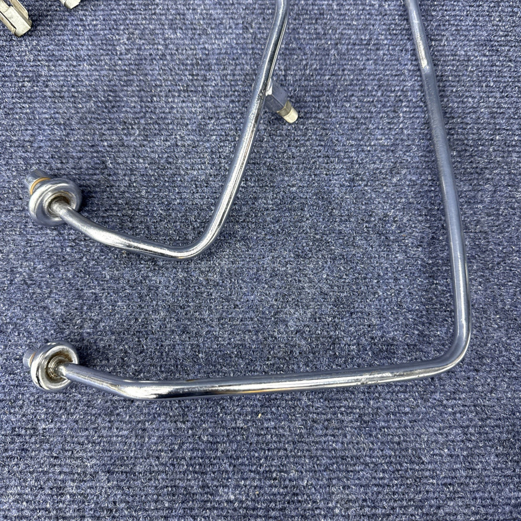 86-93 Ford Mustang 5.0 HO EFI Fuel Rail Extensions & Clips Oem Factory 302 Gt Lx