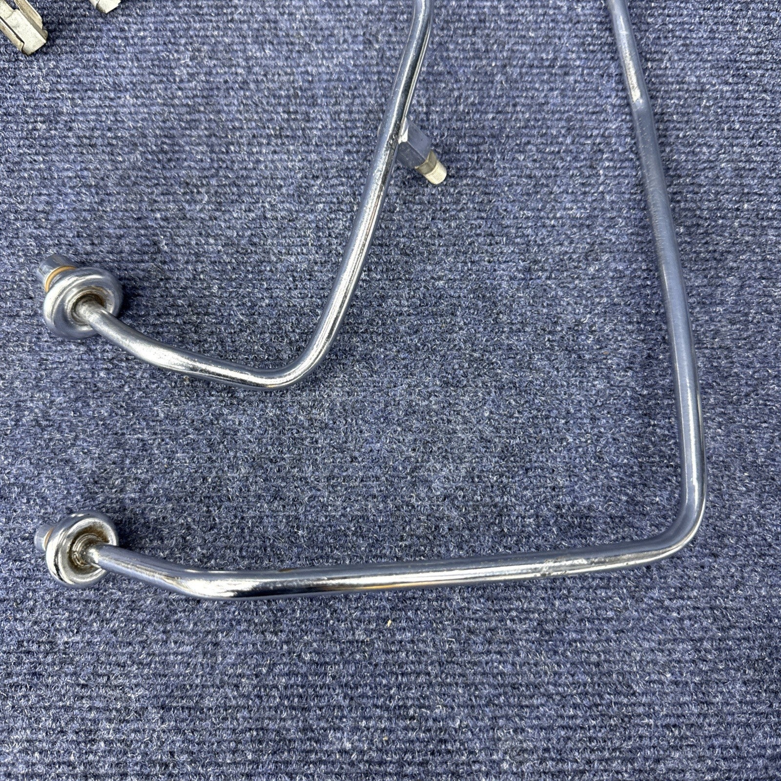 86-93 Ford Mustang 5.0 HO EFI Fuel Rail Extensions & Clips Oem Factory 302 Gt Lx