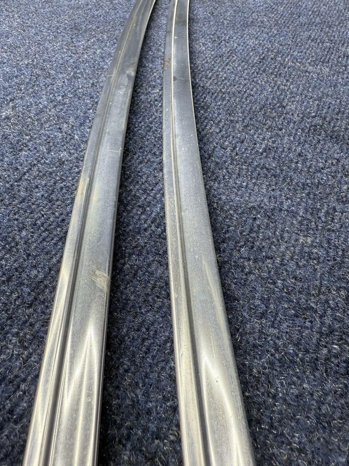 79-86 Mustang Chrome Exterior Windshield Glass Trim Molding Front 87-93 557