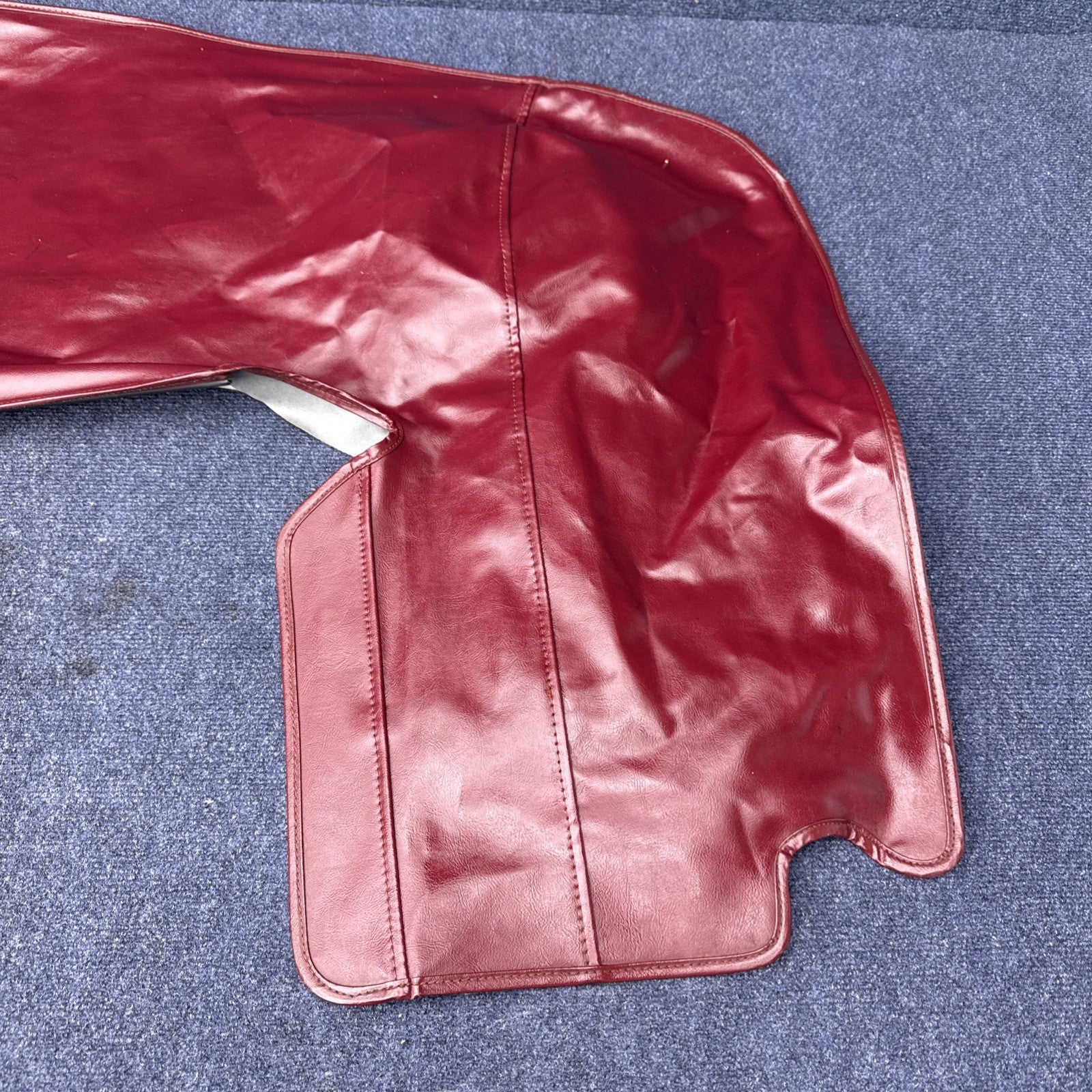 1990-1993 Ford Mustang Convertible Top Boot Red Cover Parade OEM Original Vert