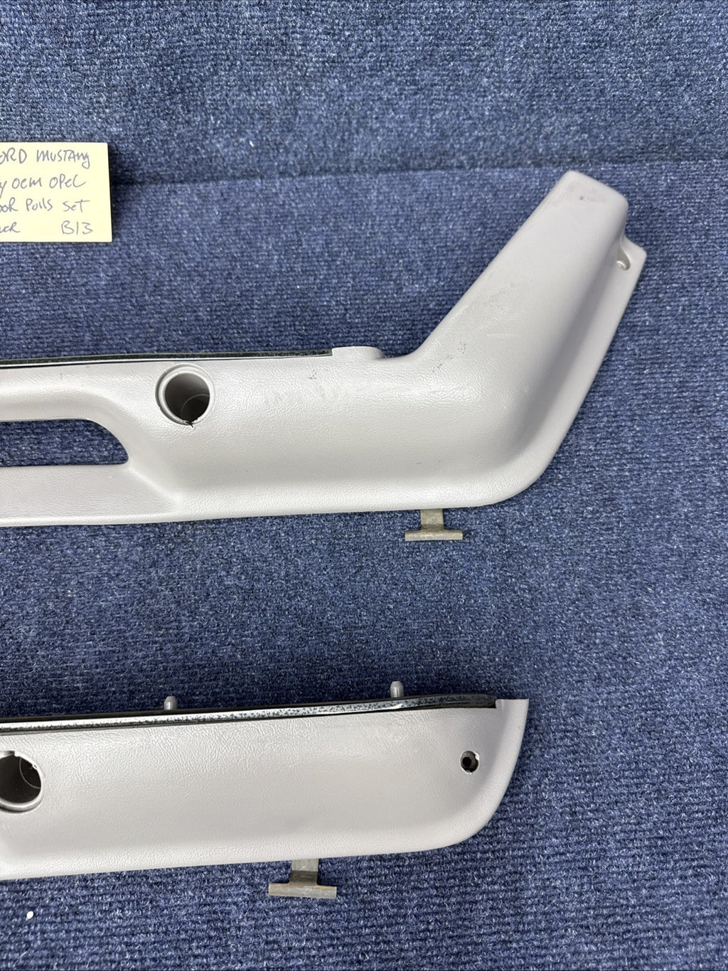 87-93 Ford Fox Body Mustang OPAL Gray Door Handle Pull Armrest 1987-1993 5.0L