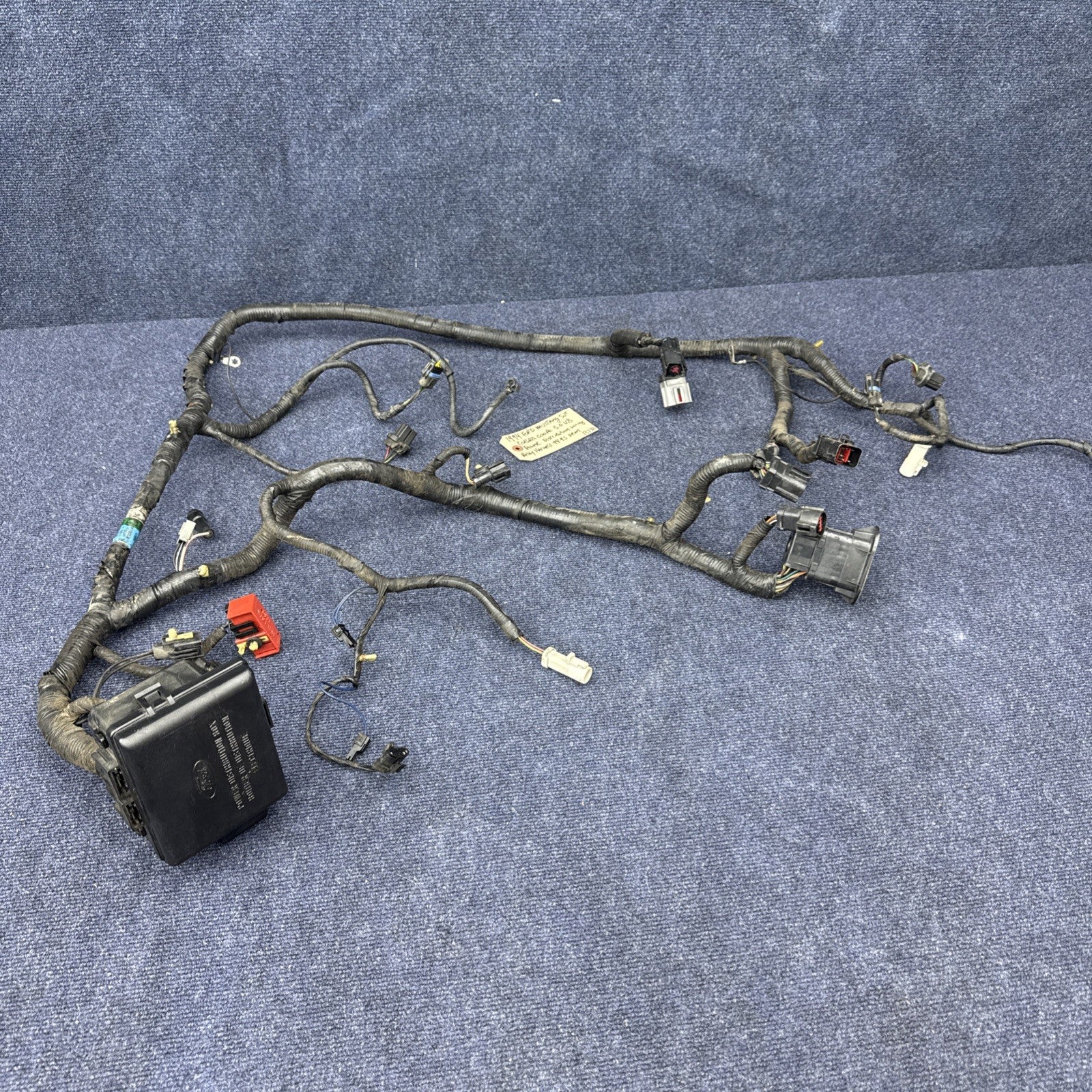 1994 1995 Ford Mustang Cobra 5.0 302 V8 Power Distribution Wiring Relay Harness
