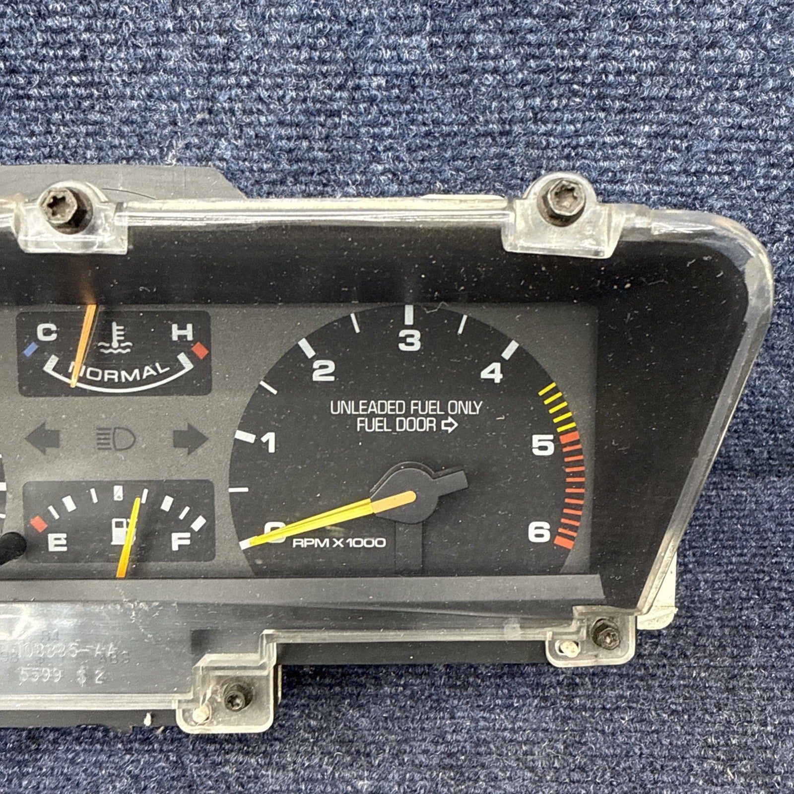 90 91 92 Lincoln Mark VII Lsc Speedometer Instrument Gauge Cluster OEM Factory