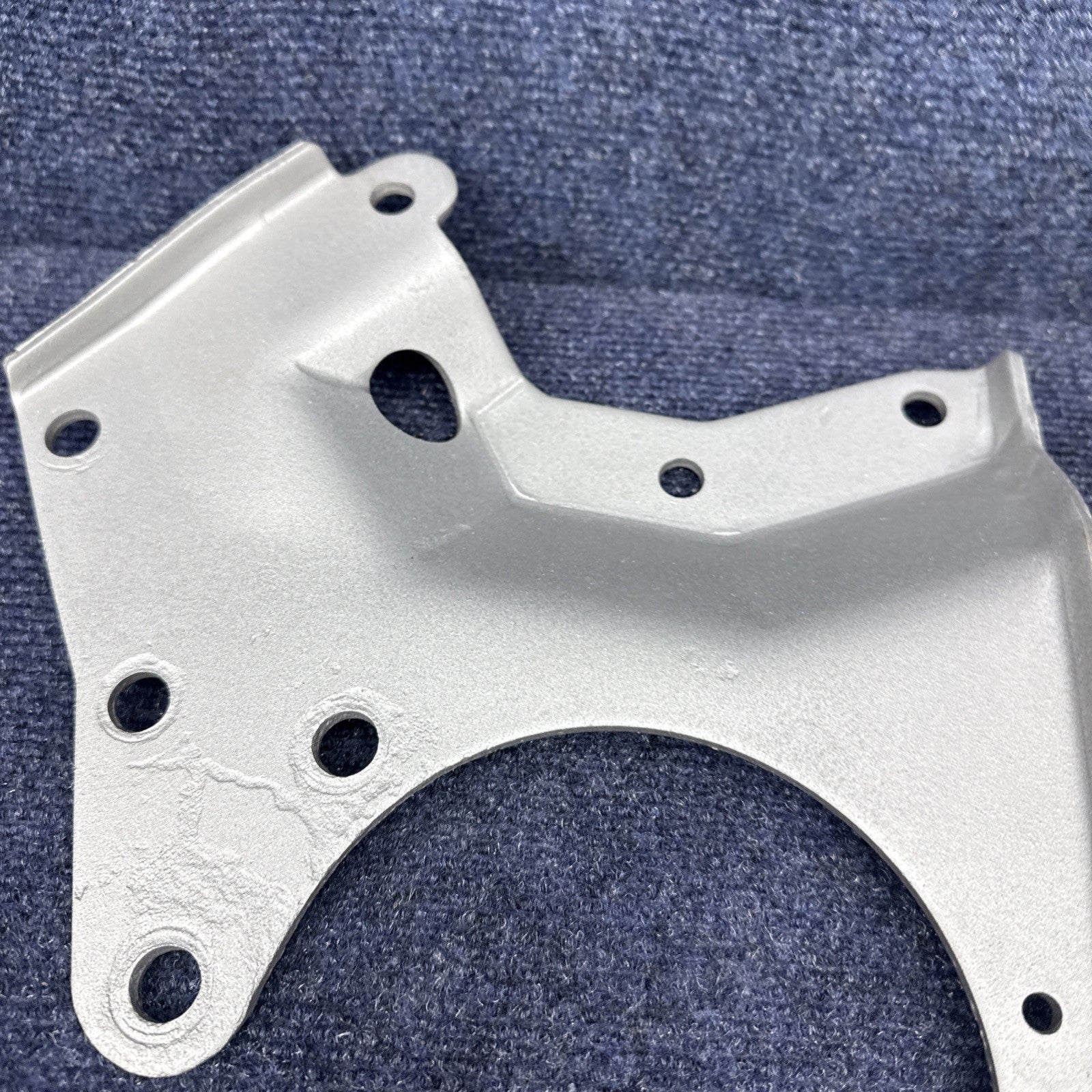 86-93 FORD MUSTANG 5.0 LX GT POWER STEERING AC A/C PUMP STEEL BRACKET MOUNT OEM