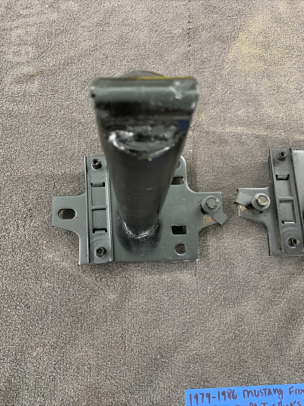 79 86 Ford Mustang Front Bumper Impact Shock Absorbers Crash Support OEM