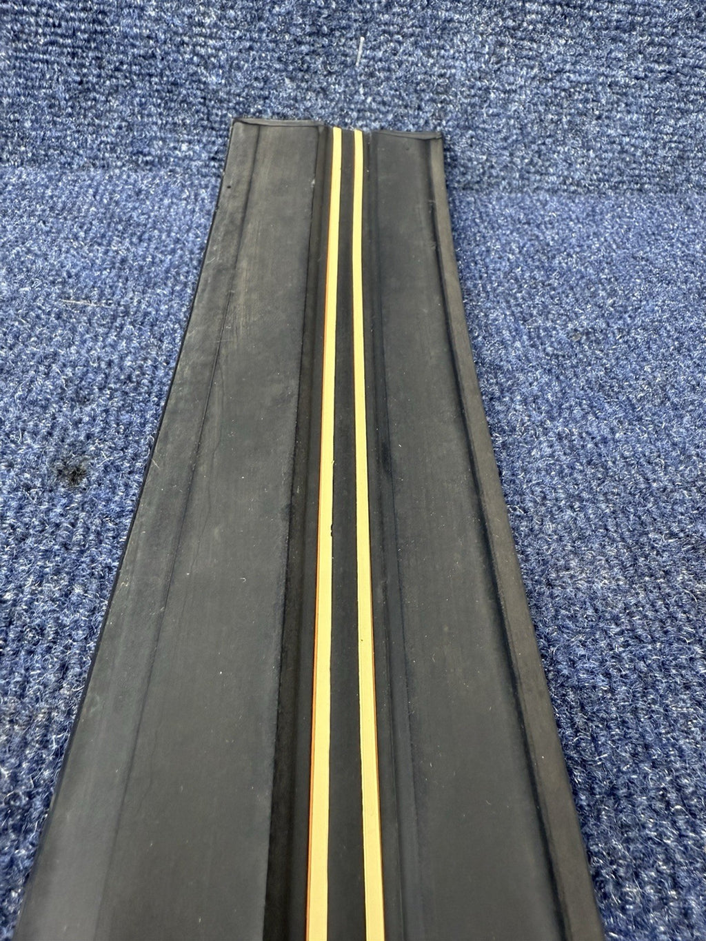 1979-1984 Ford Mustang Side Door Body Trim Moulding Molding Black LH Drivers