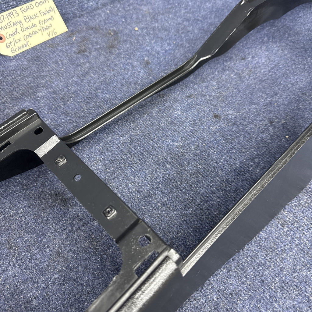 87-93 Ford Mustang BLACK Center Console Frame Factory Interior COBRA OEM GT LX