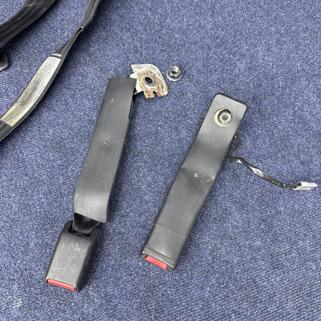 1994 Mustang Svt Cobra Coupe Complete Black Seatbelt Set Front Rear Rh Lh OEM