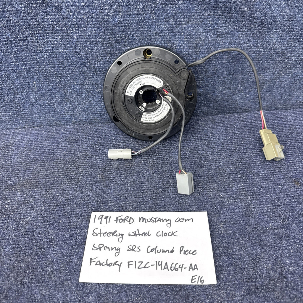 90-91 Ford Mustang Clock Spring F0ZC-14A664 Steering Wheel Bag Factory OEM