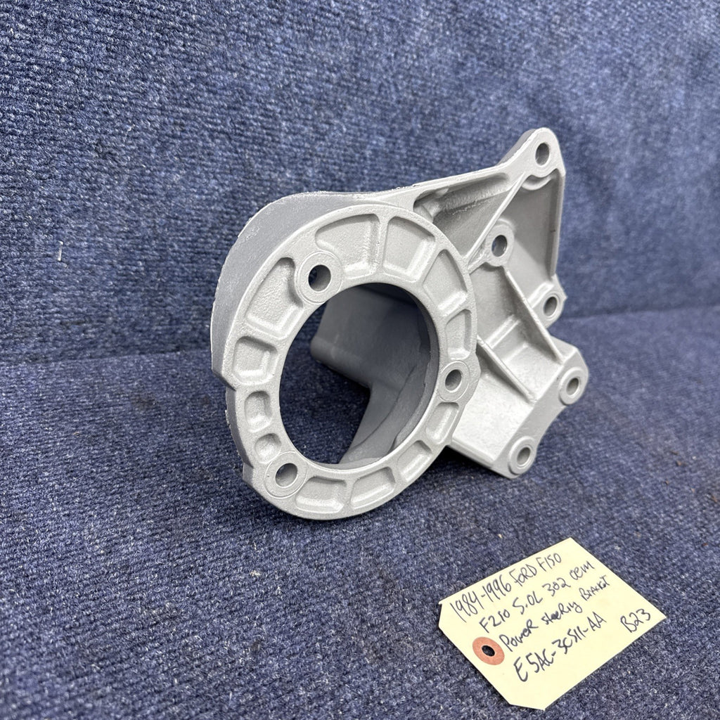 OEM 1984-1996 Ford F150 F250 5.0L Power Steering Pump Bracket | E5AC-3C511-AA