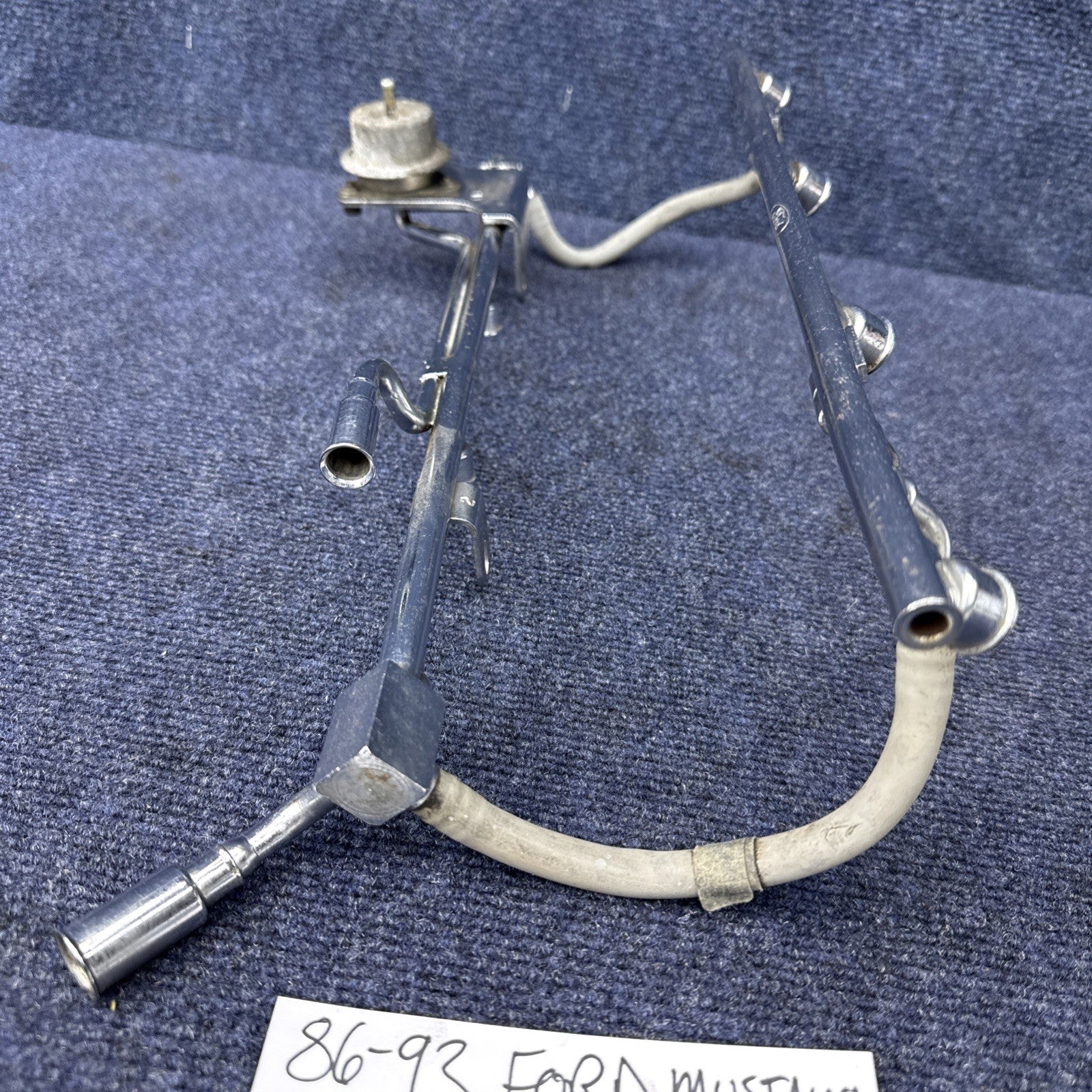 86-93 Ford Mustang 5.0 EFI Fuel Rail Engine V8 Oem Factory 302 Sbf Gt Lx 87-93