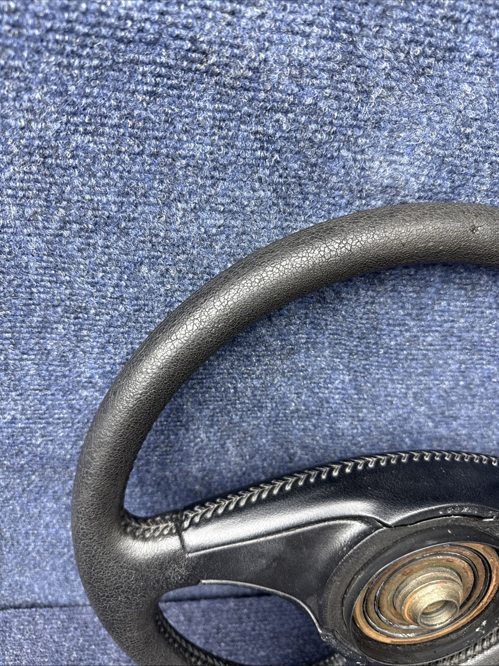 1984 85 86 ford mustang GT350 SVO factory leather steering wheel OEM Ford MINT