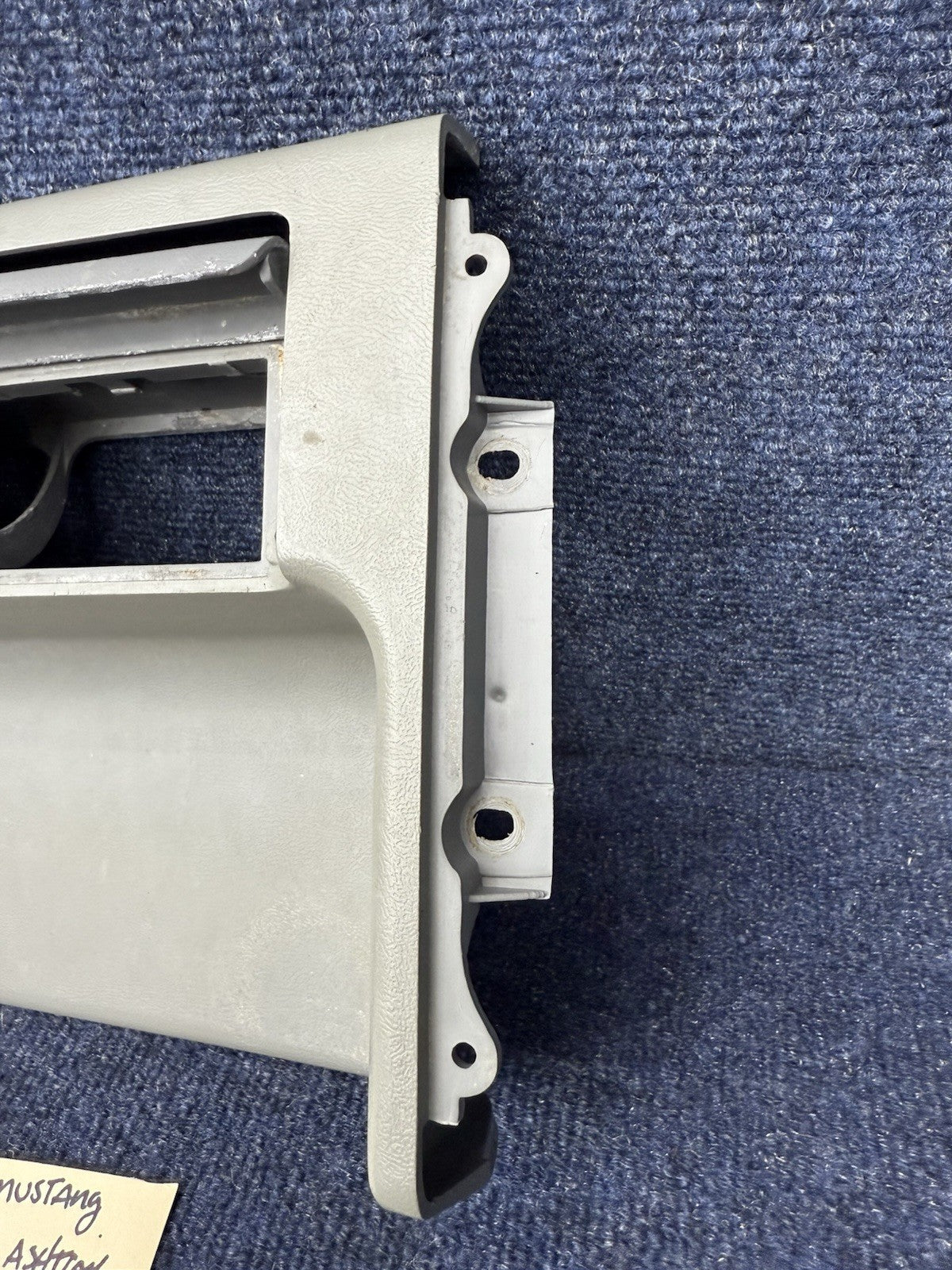 87-93 Ford Mustang Factory Gray Ashtray Center Console Frame w/ Door OEM Lx Gt