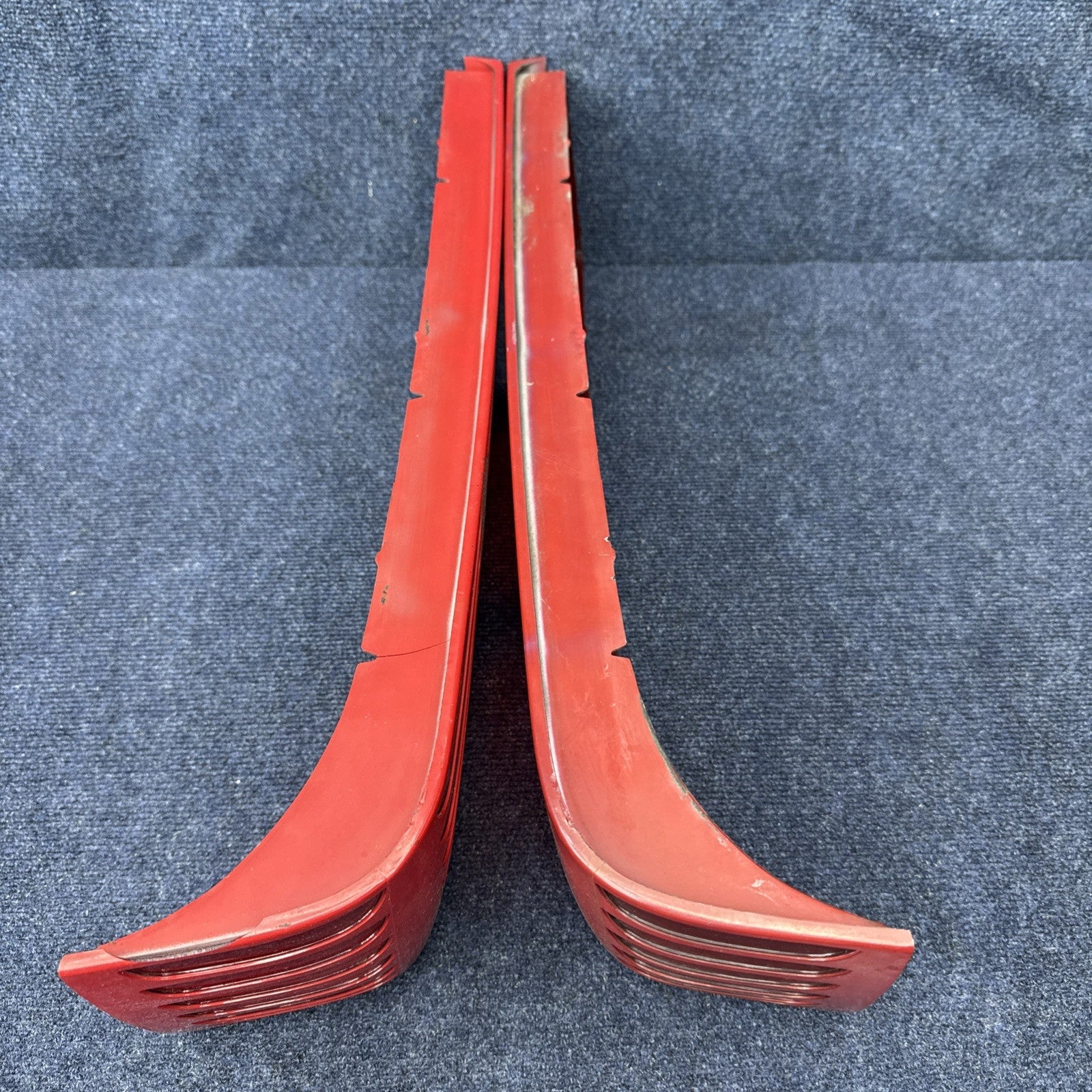 87-93 Ford Mustang GT Tail Light Lens OEM Stock 5.0L LH & Rh Pair Cheese Grader