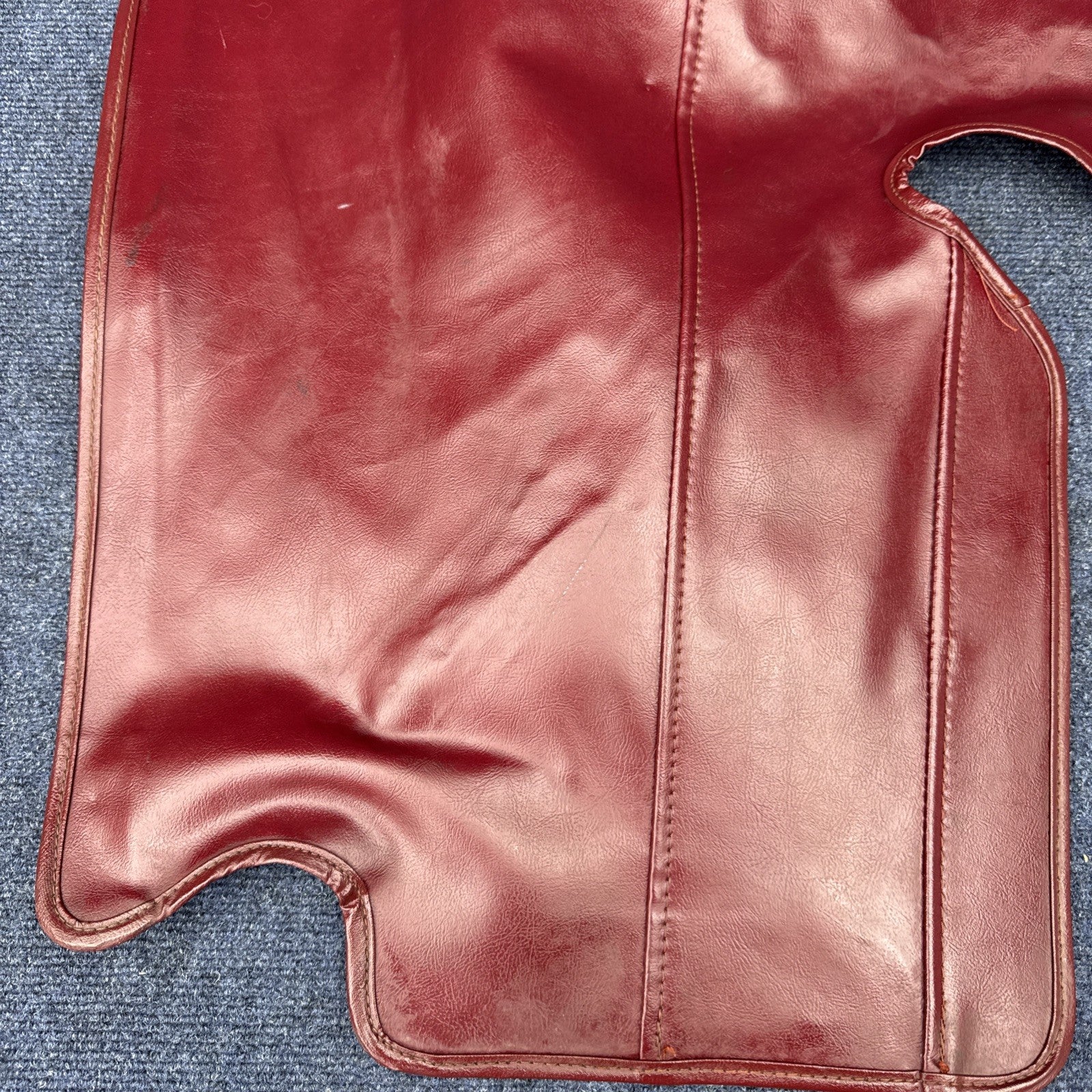 1990-1993 Ford Mustang Convertible Top Boot Red Cover Parade OEM Original Vert