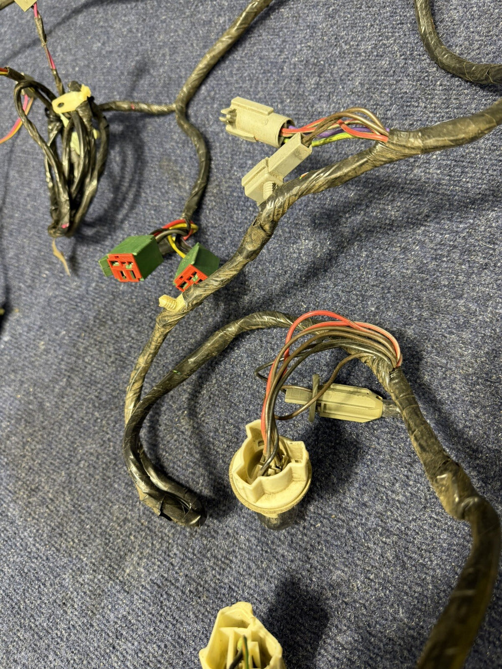1987-1993 MUSTANG CONVERTIBLE LX WIRING HARNESS TAIL LIGHTS Power Top Fuel Pump