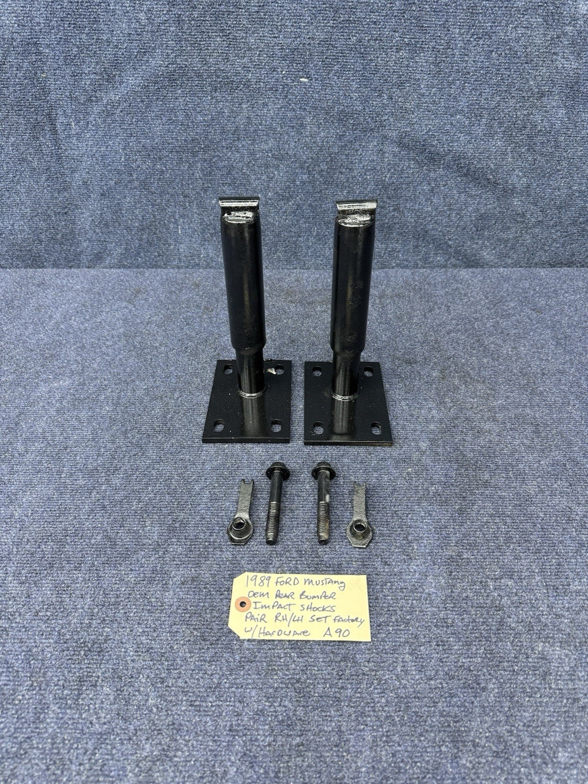 1987 - 1993 Ford Mustang Rear Bumper Crash Impact Absorbers 87-93 OEM Factory