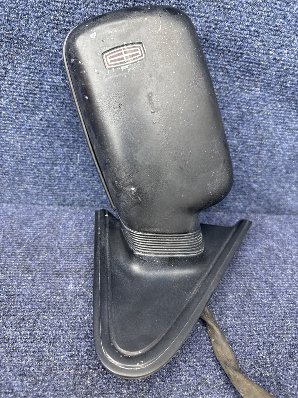 1984-1992 Lincoln Mark VII LSC Passenger Side Power Door Mirror Black Heated Rh