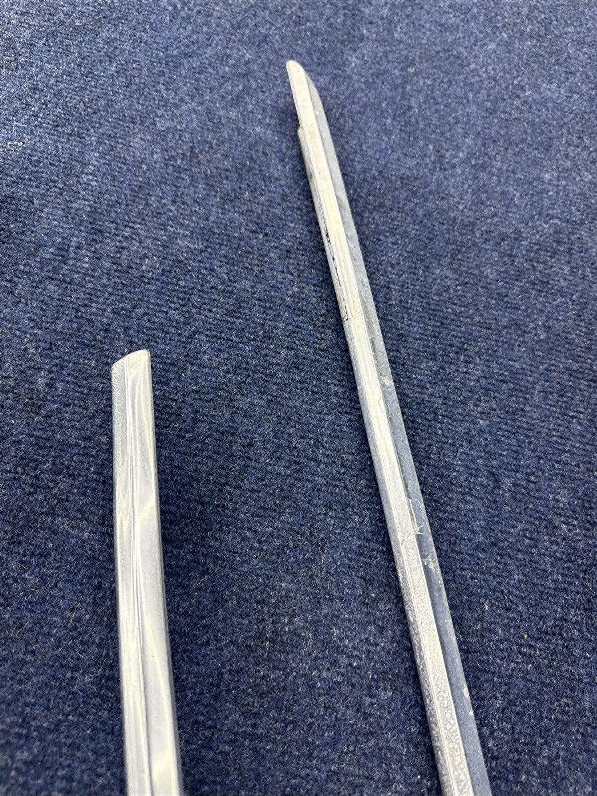 1979-1986 Capri Mustang Hatchback DOOR WEATHERSTRIP CHANNEL GROUT Moulding TRIM