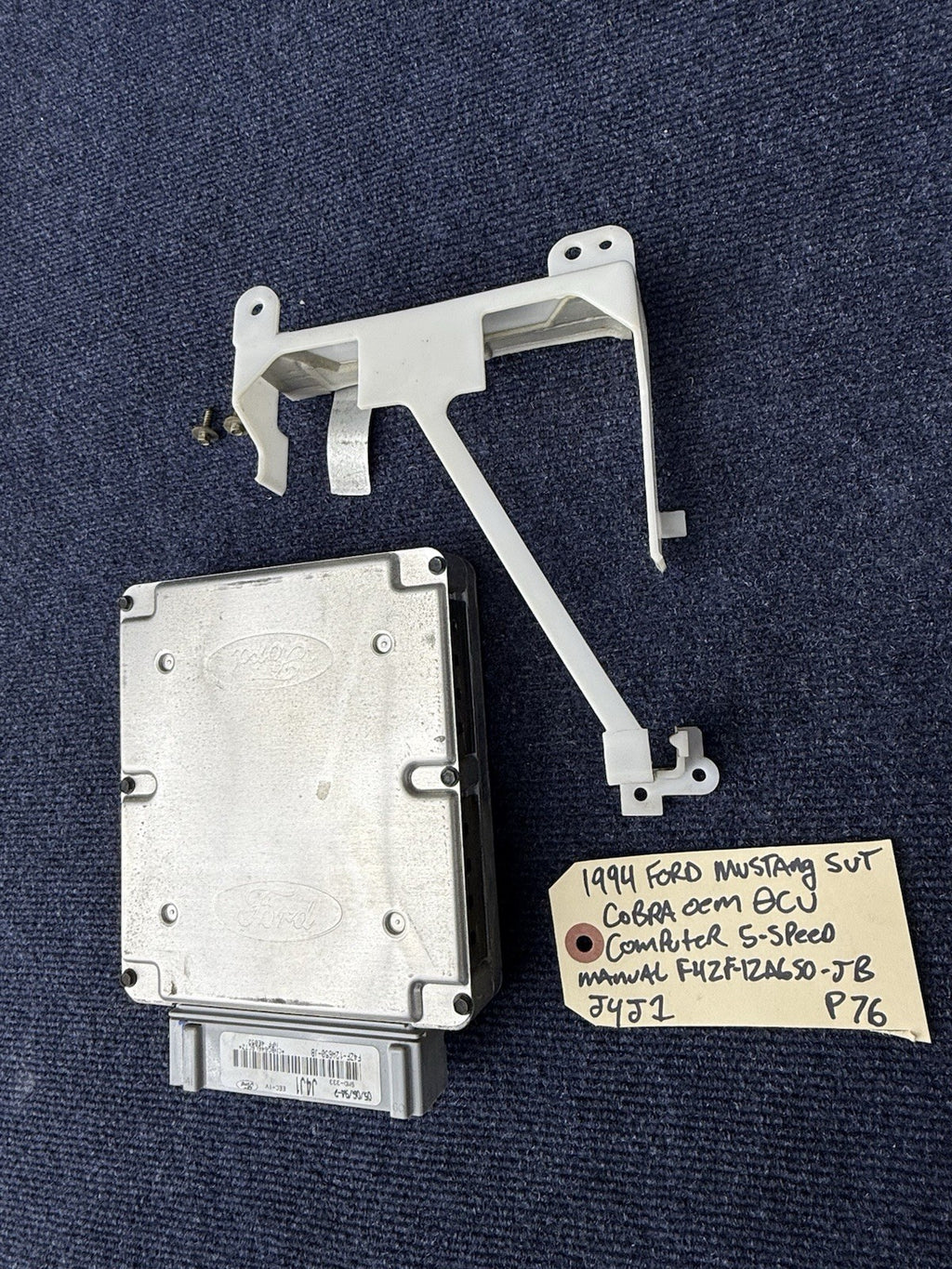 1994 1995 Ford Mustang Cobra Mustang Computer PCM ECM F4ZF-12A650-JB J4J1