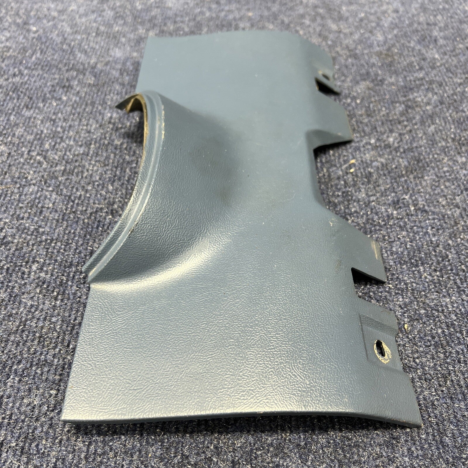 87-89 Ford Fox Body Mustang Dash Trim Knee Panel Steering Column Cover blue OEM